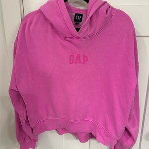 GAP Bright Pink Fleece Hoodie